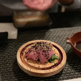 Smoked Toro Tataki