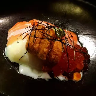 Poached Egg over Masu