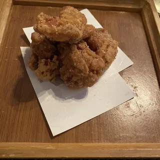 Chicken Karaage with honey truffle