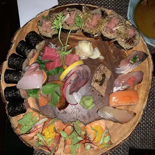 Shrimp, Salmon and Roe Roll