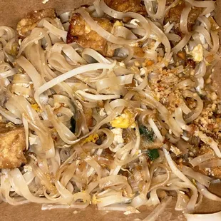 Pad Thai with tofu