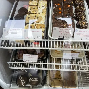 a variety of pastries