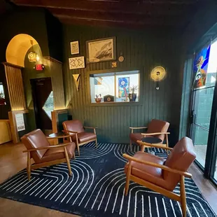 More lounge space across from the bar