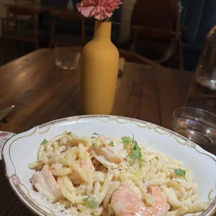 Seafood pasta