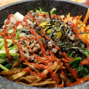 Dolsot Bibimbap.