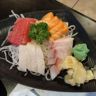 Sashimi appetizer