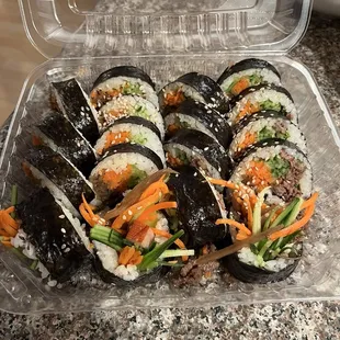 Bulgogi Gimbap and Seoul 1979 Gimbap