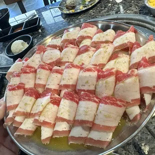 Spicy Marinated Beef Belly.