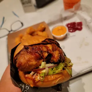 Aria's Proper Eats food hall. $36.65 w/ $5 incl fr Seoul Bird: Sig Seoul Chkn combo (Dec 2023)