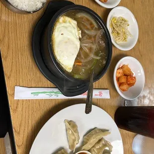 S7. Bulgogi Stew A3. Steamed Dumpling