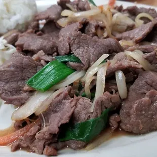 Beef bulgogi