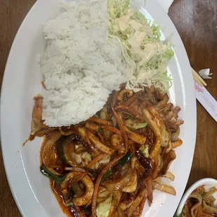 SF2. Stir-Fried Squid