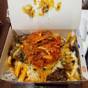 Bulgogi Kimchi Fries