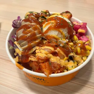 Korean Spicy Pork Bowl