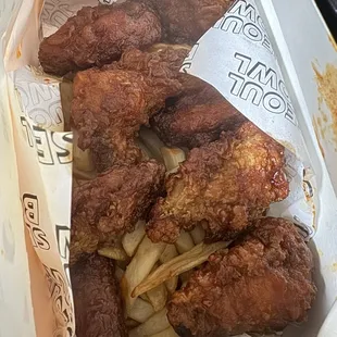 Sauced Chicken Wing 8PC, sweet spicy