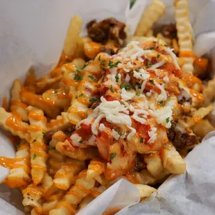 Large Bulgogi Kimchi Cheese Fries - IG: @nelson_eats