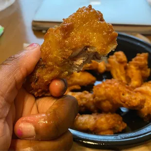 15 June 2023 -- Honey Butter Wings (I ordered the 6-piece wings but I got home to find out that they gave me a 10-piece)