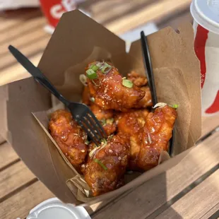 Korean fried chicken