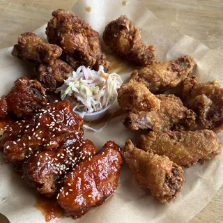 18pcs wings(1-4 flavors)