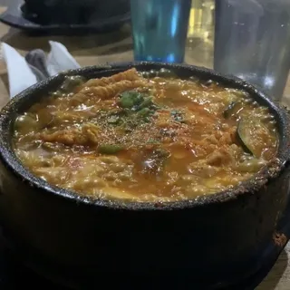 Vegan)Soft tofu stew ramen