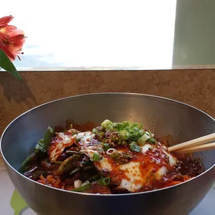 Spicy Chicken Bibimbap