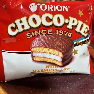 Choco-pie for the win!