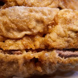 Meat jun (close up)