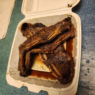Kalbi Side Order, 3 pieces per order.