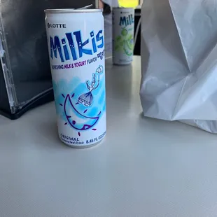 Yogurt carbonated drink