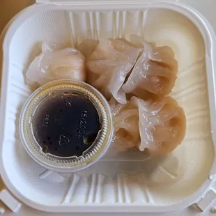 I didn&apos;t enjoy. Dumplings were too soft and the Shrimp were just about done. I look forward to trying something else in the future.