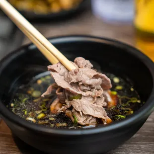 Beef Shabu Shabu w/ Dipping Sauce