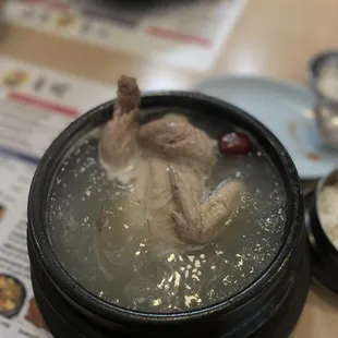 ginseng chicken Samgyetang