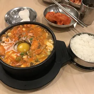 Seafood Tofu Soup