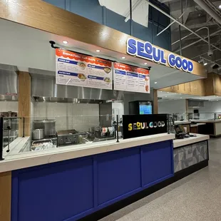 the inside of a restaurant