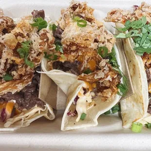 Korean Street Tacos! So good.