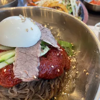 16. Spicy Cold Noodle with Pollack