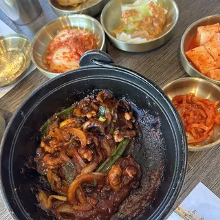 19. Spicy Baby Octopus Hot Pot