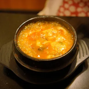 Beef tofu soup with #1 combo