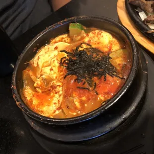 Soon Dubu(soft tofu stew)