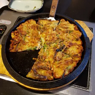 Seafood Green Onion Pancake