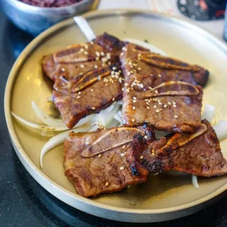 Marinated B.B.Q. Short Ribs (Lunch)