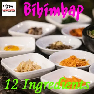 a variety of ingredients