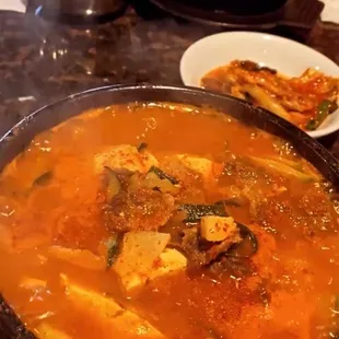 Spicy Tofu Soup