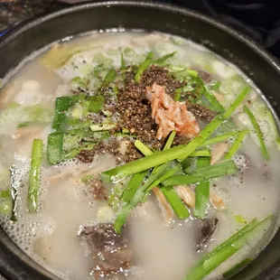 blood sausage soup $16.99