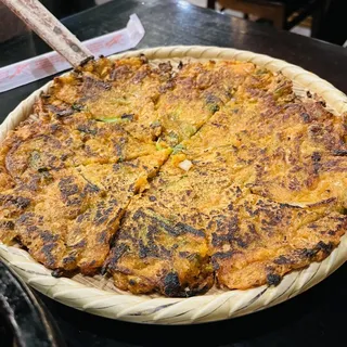 Kimchi Scallion Pancake