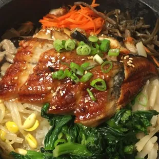 Unagi Dolsot Bibimbob