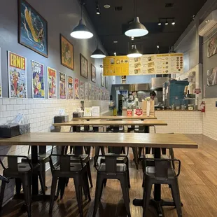 La área de comida .