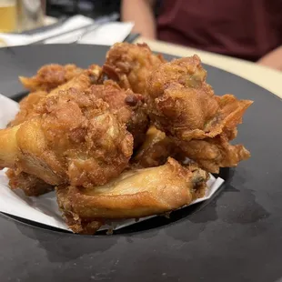 The chicken is so good.Crispy and sweet