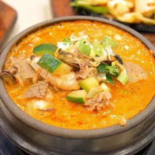 Seafood Tofu Soup