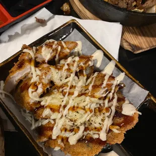 Fried Pork Cutlet Cheese Rolls